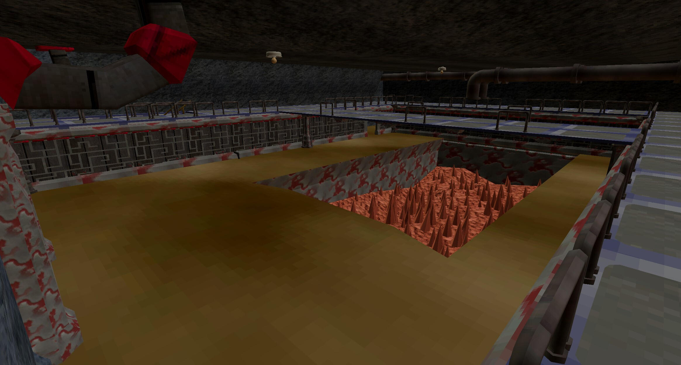 Built to interrupt the player’s sense of flow and force close-quarters control in a tight, reactive layout.