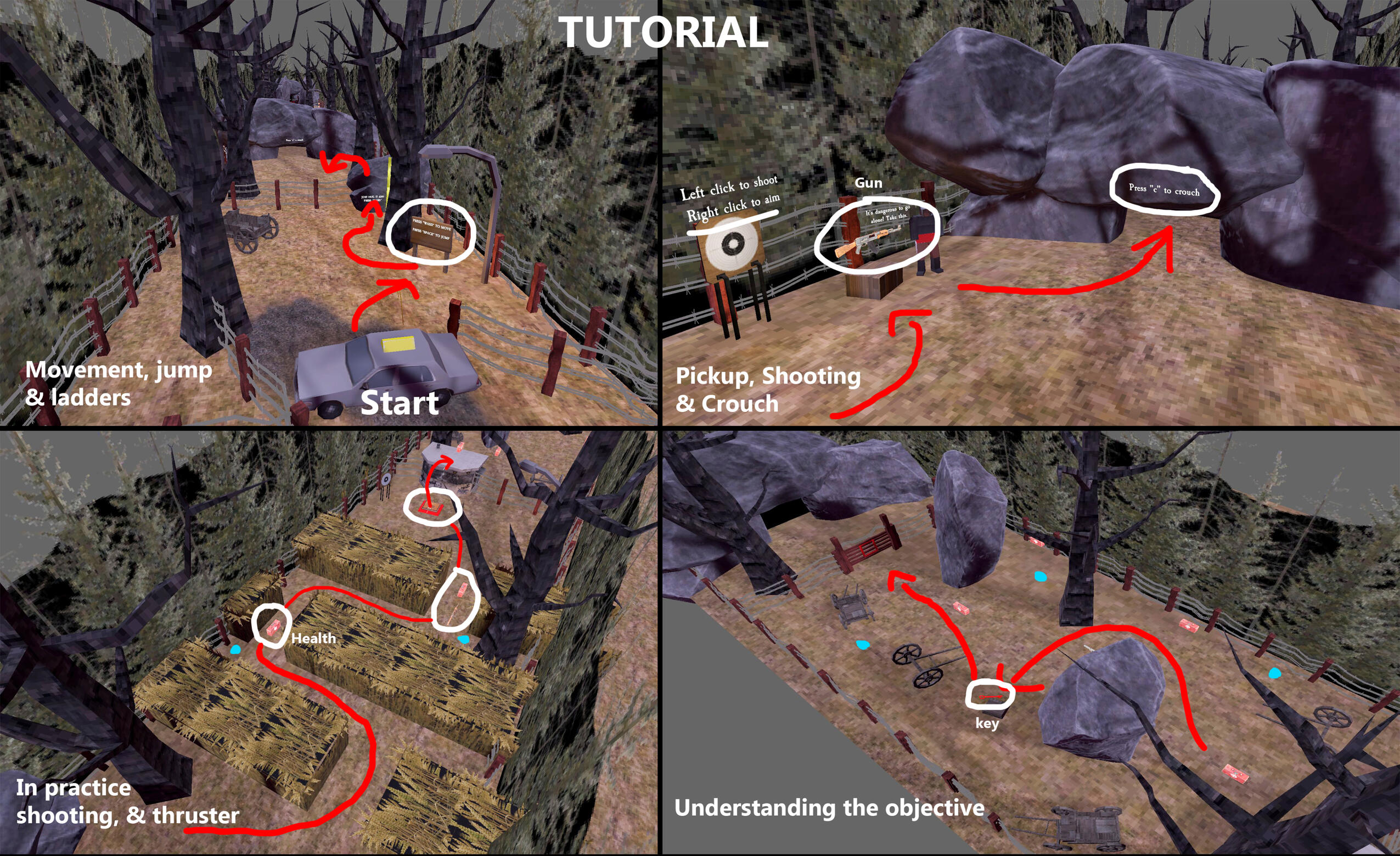 Designed to ease players into the flow of the game while delivering a fast-paced, readable combat rhythm.